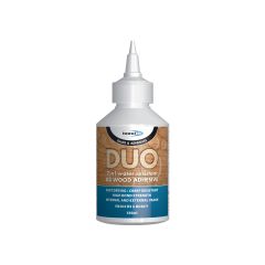 Duo 2 in 1 Wood Glue. White. Size 125ml.  (Delivery Within 7-10 Days)