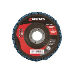 Abracs Poly Disc - Blue - 115 x 22mm