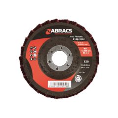 Abracs Polirico Non Woven Flap Disc - Maroon (Medium) - 115mm