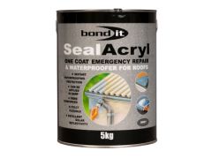 Sealacryl. Acrylic Waterproofing Compound. Grey. Size 5kg.  (Delivery Within 7-10 Days)