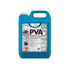 Premium PVA Adhesive & Sealer. White. Size 5 Litre.  (Delivery Within 7-10 Days)