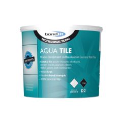 Aqua-Tile Ready Mix Water Resistant Tile Adhesive. Off White. Size 7.50kg.  (Delivery 7-10 Days)