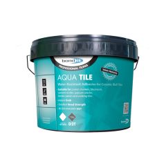 Aqua-Tile Ready Mix Water Resistant Tile Adhesive. White. Size 15kg.  (Delivery Within 7-10 Days)