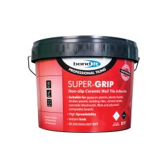 Super-Grip Ready Mix Non Slip Tile Adhesive. Off White. Trade Pack.  (Delivery Within 7-10 Days)