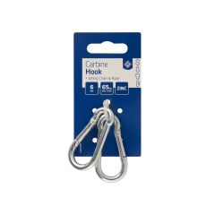 CD07060 Box of 10 Carbine Bzp Hooks 6X60