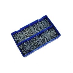 Pozi Pan AB Self Tapping Screw Kit. 4-10g BZP.