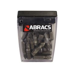 Abracs PZ2 Screwdriver Bits - 25mm (5 x 25pc)