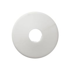 Pipe Collar Pair White - 22mm